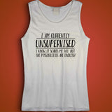 Im Unsupervised Possibilities Endless Men'S Tank Top