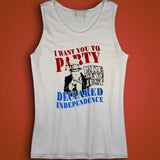 Independence Day 4Th Of July Fourth Of July Party Uncle Sam Usa America Patriotic Vintage Men'S Tank Top