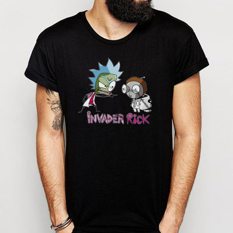 Invader Rick Rick And Morty Men'S T Shirt