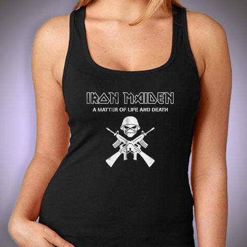 Iron Maiden A Matter Of Life And Death Women'S Tank Top