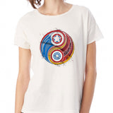 Iron Man Captain America Steve 'N' Stark Women'S T Shirt
