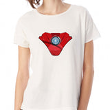 Iron Man Stark Armor With Arc Fusion Women'S T Shirt