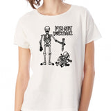 Ive Got Your Back Funny Halloween Skeleton Women'S T Shirt