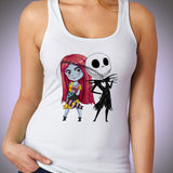 Jack And Sally Little Nightmare Before Christmas Women'S Tank Top