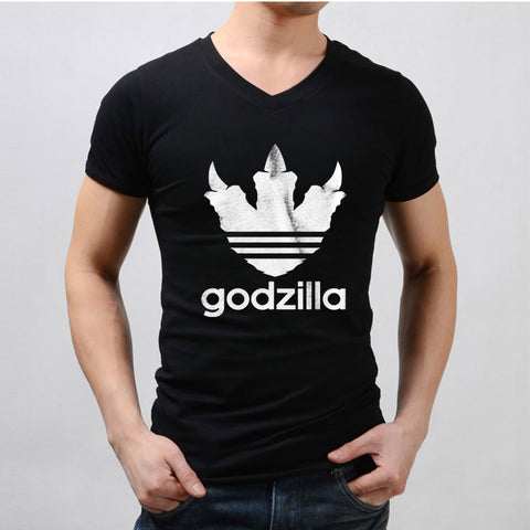 Japan Godzilla Logo Men'S V Neck