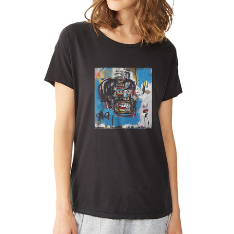 Jean Michel Basquiat Artist Graffiti Icon Art Women'S T Shirt