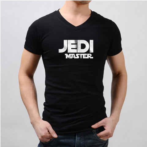 Jedi Master And Jedi In Men'S V Neck