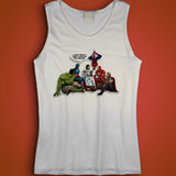 Jesus And Superheroes How Save The World Men'S Tank Top