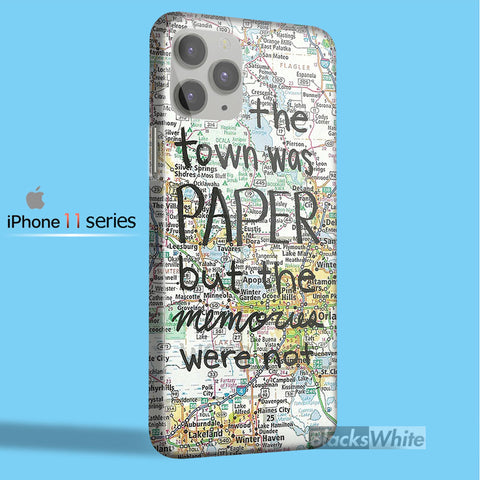 John Green Paper Towns quote   iPhone 11 Case