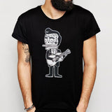 Johnny Cash Calavera Men'S T Shirt
