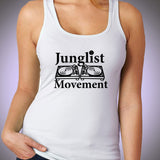 Junglist Movement Drum And Bass Jungle Music Dj Decks Women'S Tank Top