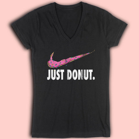 Just Donut Women'S V Neck