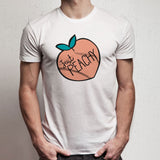 Just Peachy Peach Cute Fruity Men'S T Shirt