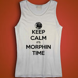 Keep Calm Its Morphin Time Power Ranger Men'S Tank Top