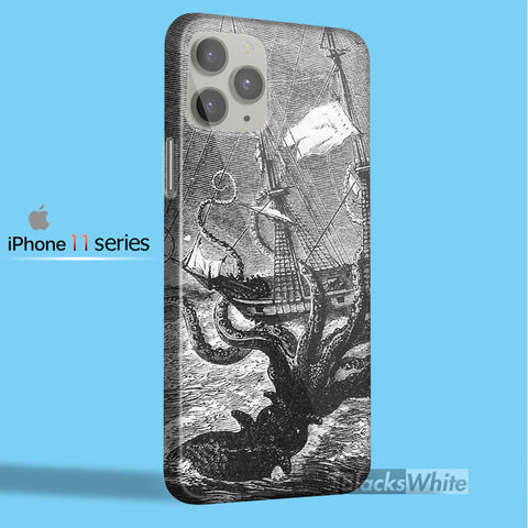 Kraken Sea  tm00  iPhone 11 Case