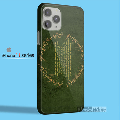 LORD OF THE RING  M  iPhone 11 Case