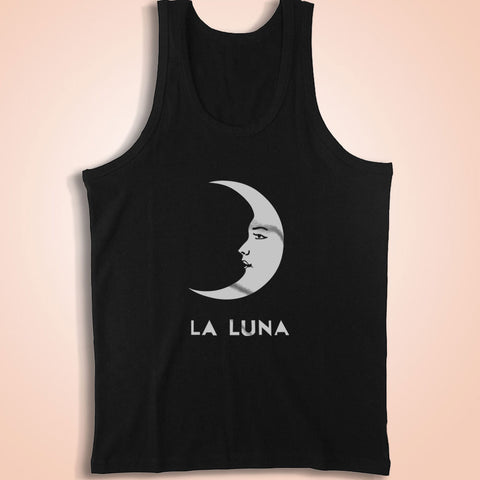 La Luna Moon Hipster Crescent Moon Tumblr Men'S Tank Top