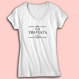 La Traviata 1853 Venezia Women'S V Neck