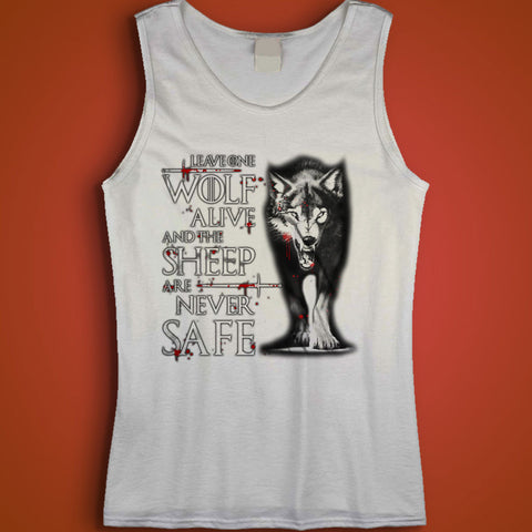 Leave One Wolf Men'S Tank Top