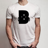 Letter B Alphabet Initial Men'S T Shirt