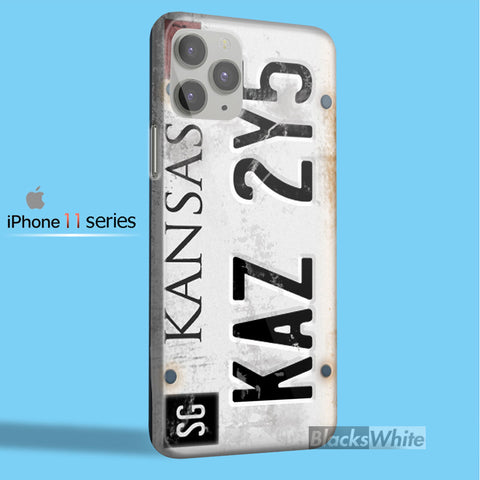 License plate Supernatural   iPhone 11 Case