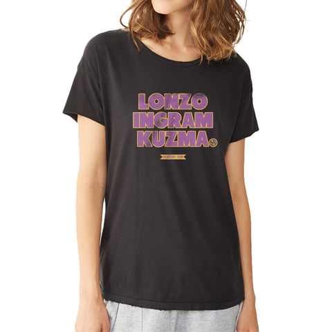 Lonzo Ingram Kuzma Los Angeles Laker  Women'S T Shirt