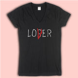 Loser Lover Quote Women'S V Neck