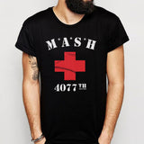 Mash 4077Th Tv Division Vintage Style Distressed Citcom Men'S T Shirt