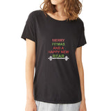 Merry Fitmas Women'S T Shirt
