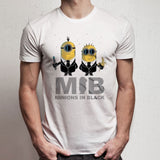 Mib Minions In Black Men'S T Shirt