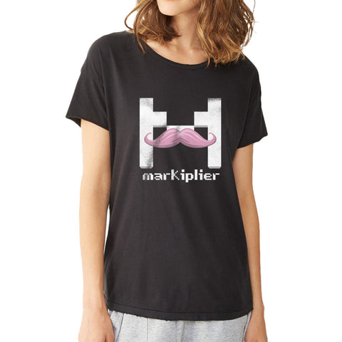 Markiplier Mustache Logo Women'S T Shirt