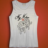 Melanin Glowing Dope Afro Centric Afro Centric Inspirational Men'S Tank Top
