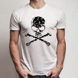 Men'S Skull Tanktop White Distressed Skull Men'S T Shirt