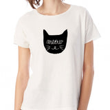 Meow Cat Graphic Printed Women'S T Shirt