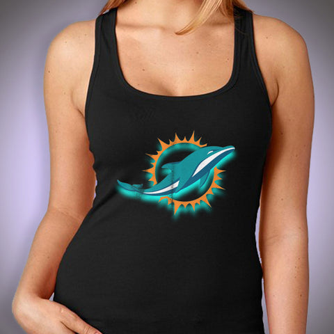 Miami Dolphins Logo Women'S Tank Top