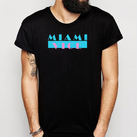 Miami Vice 1980S Retro Television Men'S T Shirt
