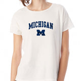 Michigan Wolverines Arch Logo Women'S T Shirt