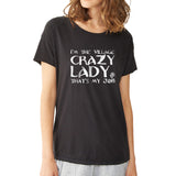 Moana Im The Village Crazy Lady Women'S T Shirt