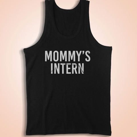 Mommy'S Intern Hipster Graphic Men'S Tank Top