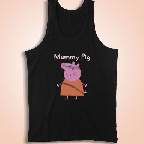 Mummy Pig Funny Men'S Tank Top
