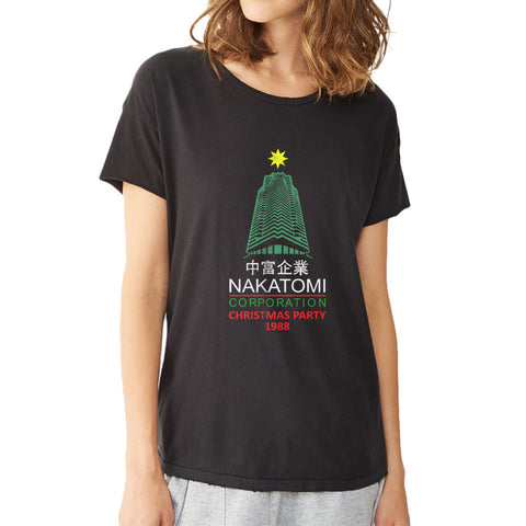 Nakatomi Corporation Christmas Party Tower Women'S T Shirt