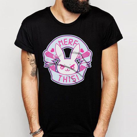 Nerf This Overwatch Bunny Gif Men'S T Shirt