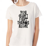 New Infinity War You Can'T Fight Thanos Alone Graphic Women'S T Shirt