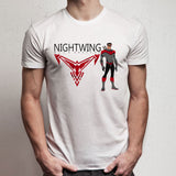 Nightwing Superhero Red Men'S T Shirt