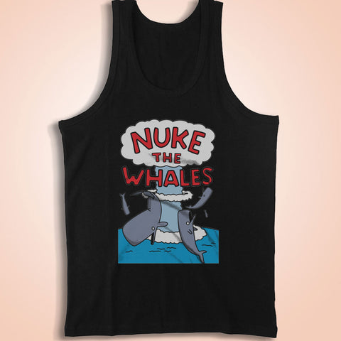 Nuke The Whales Men'S Tank Top