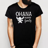 Ohana Means Family Lilo And Stitch Funny Emoji Men'S T Shirt