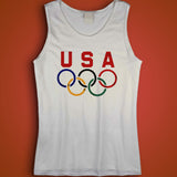Olympic Rings Usa Logo Men'S Tank Top