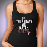On Thursdays We Watch Greys Women'S Tank Top