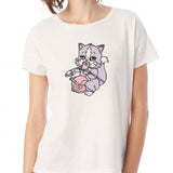 Pastel Bong Cat Women'S T Shirt