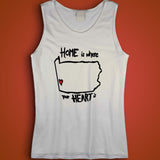 Pennsylvania State Pittsburgh Theme Home Is Where Your Heart Is Men'S Tank Top
